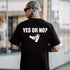 Men's YES OR NO Printed T-shirts